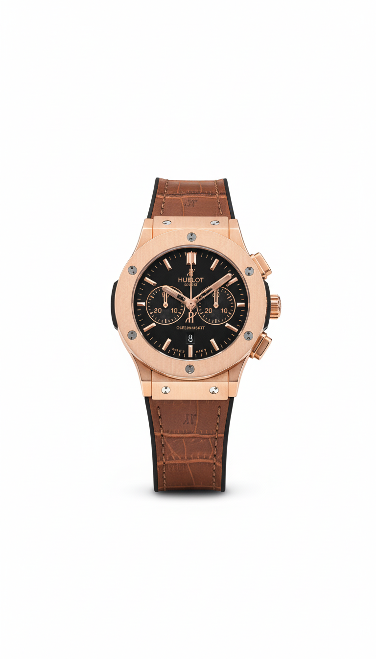 Hublot Geneve Classic Fusion Stainless Steel Quartz Watch