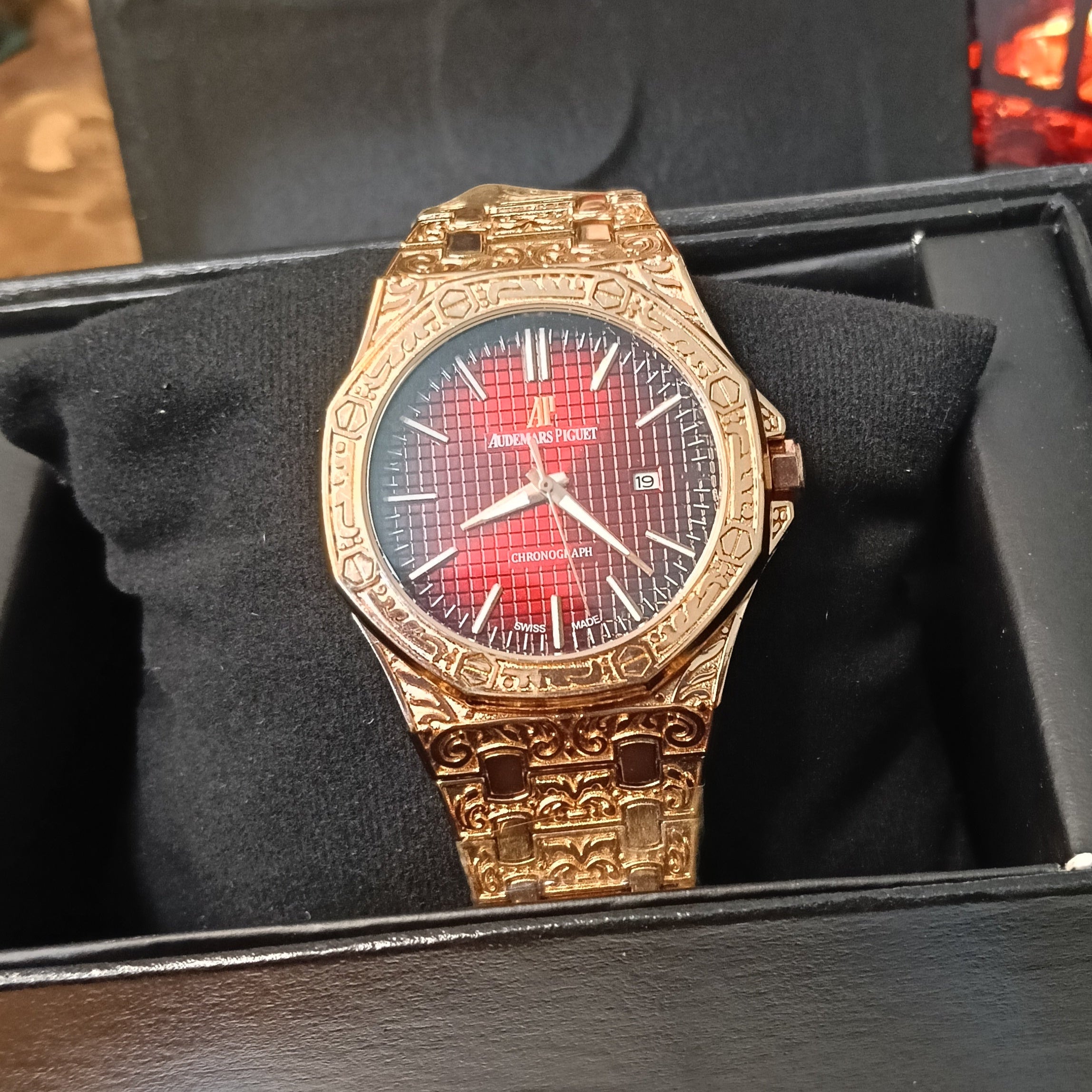AP Premium Golden Watch