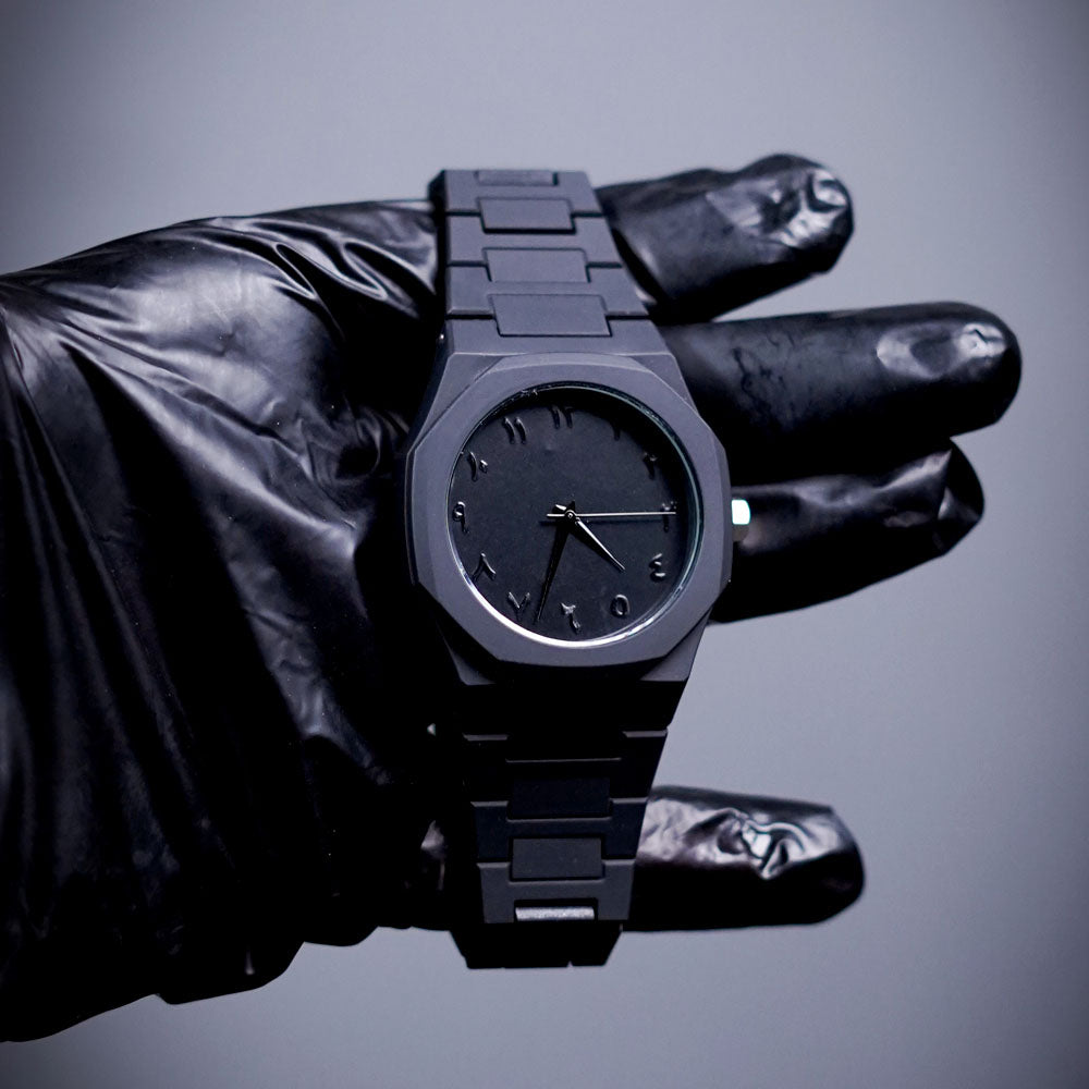 Black Aura Watch – Arabic Dial